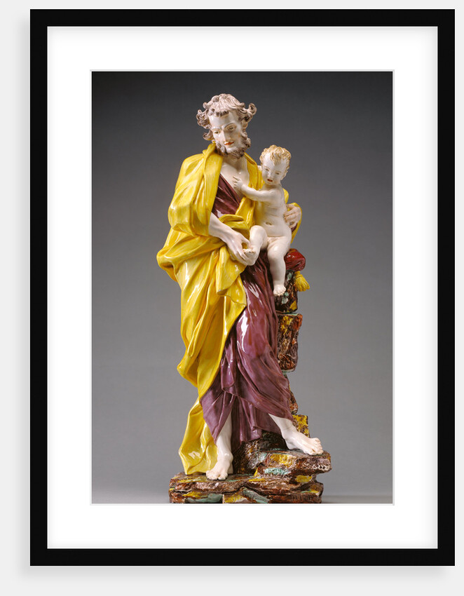 Saint Joseph with the Christ Child by Gennaro Laudato