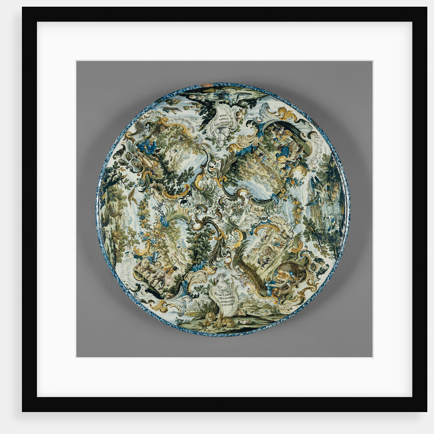Tabletop with Hunting Scenes by Francesco Saverio Maria Grue