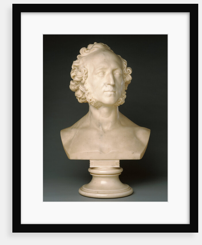 Bust of Felix Mendelssohn by Ernst Friedrich August Rietschel
