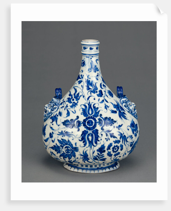 Pilgrim Flask by Medici Porcelain Factory