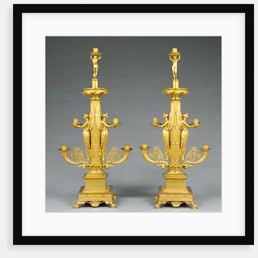 Pair of Candelabra by Filippo Pelagio Palagi