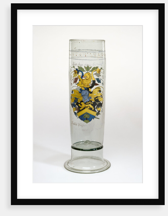 Beaker with the Arms of Puchner (Stangenglas) by Anonymous