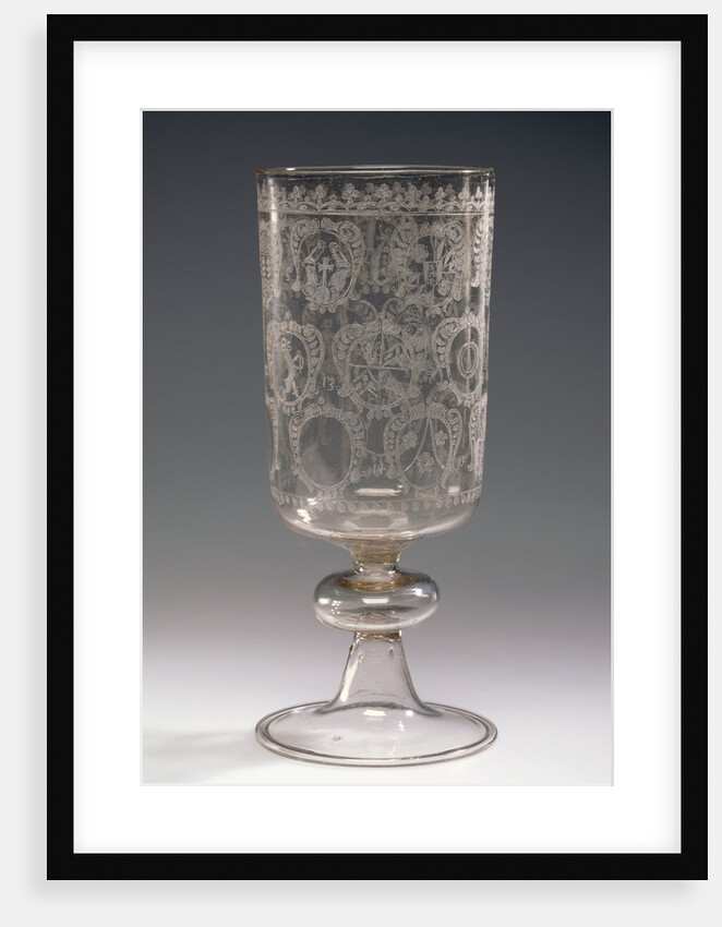 Goblet with the Arms of Bregenz and of Local Patricians by Anonymous