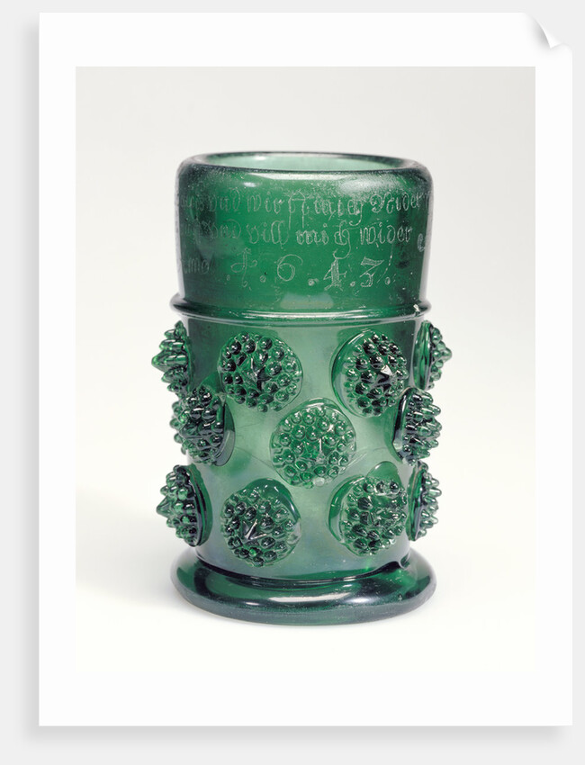 Thick-Walled Beaker (Unzerbrechlicher Becher) by Anonymous