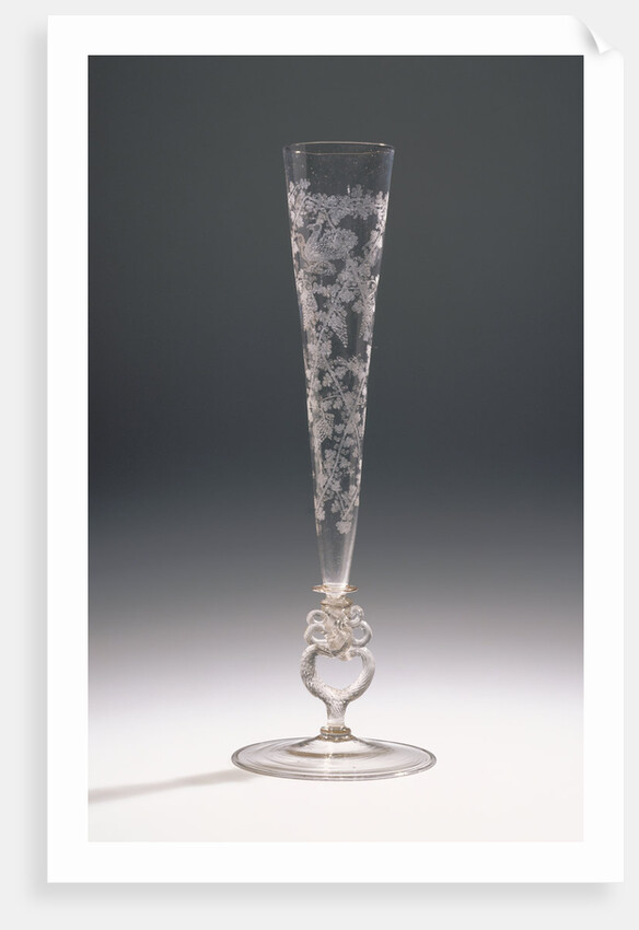 Flute Glass by Anonymous