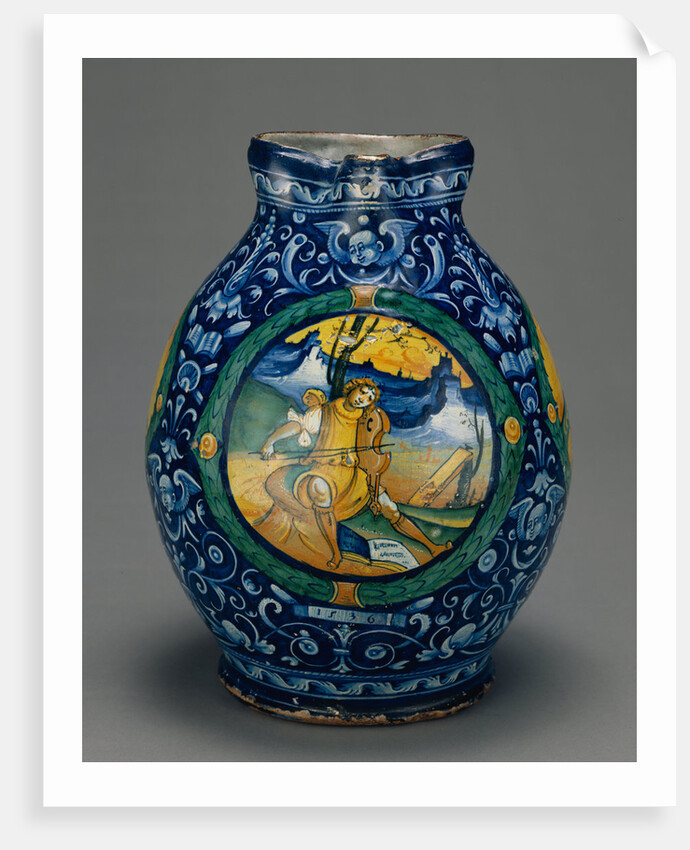 Jug with a Musical Theme by Anonymous