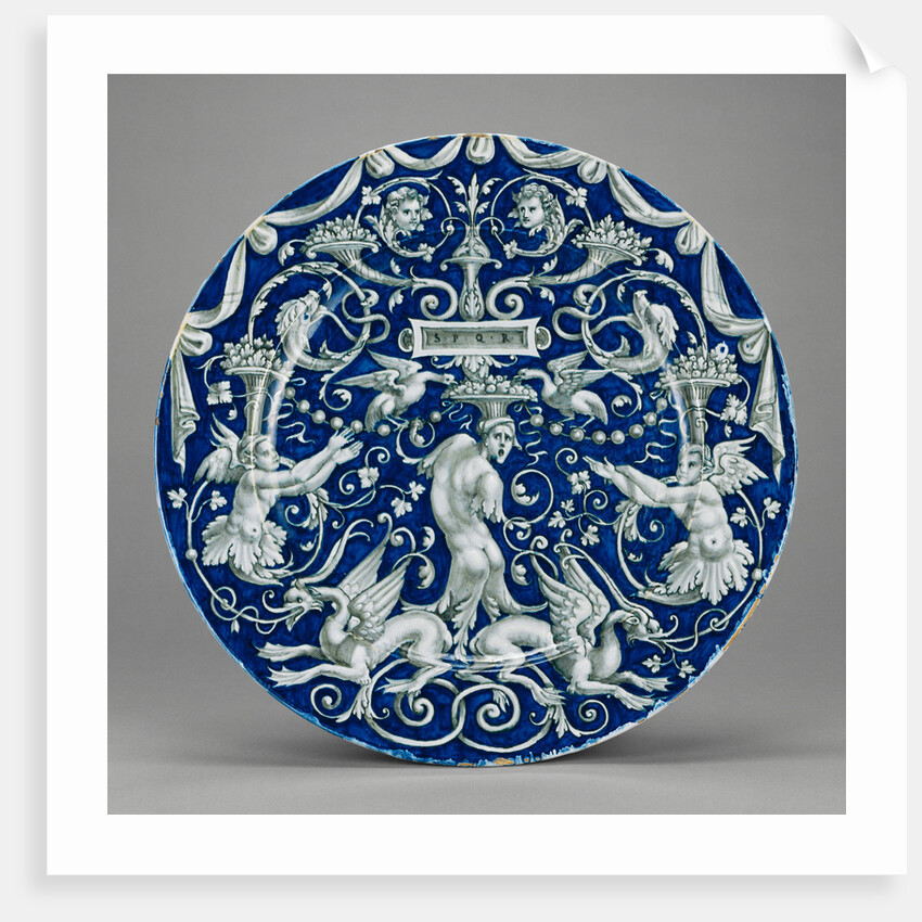 Plate with Grotesques by Anonymous