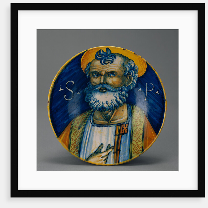 Dish with Saint Peter by Anonymous