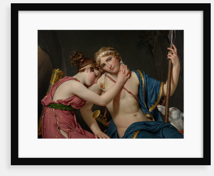 The Farewell of Telemachus and Eucharis by Jacques-Louis David