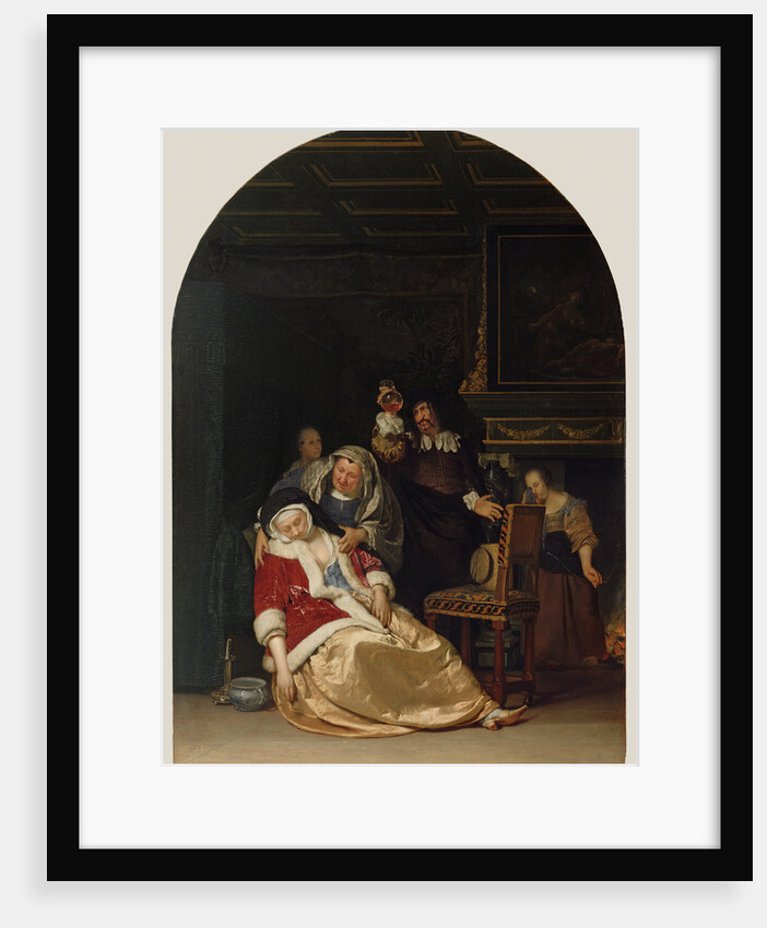 The Doctor's Visit by Frans van Mieris the Elder