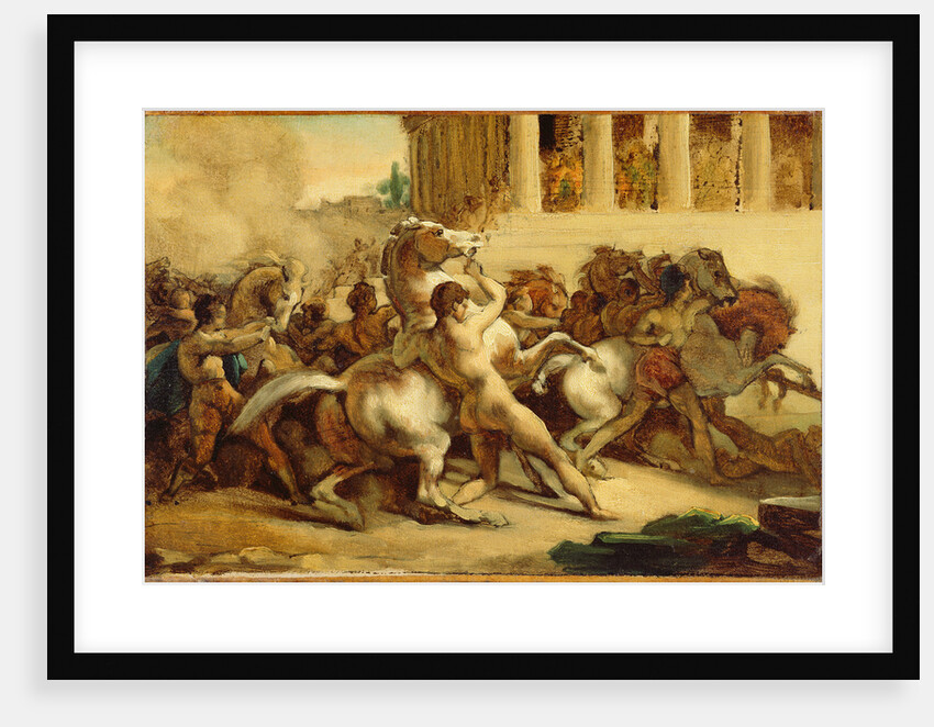The Race of the Riderless Horses by Théodore Géricault