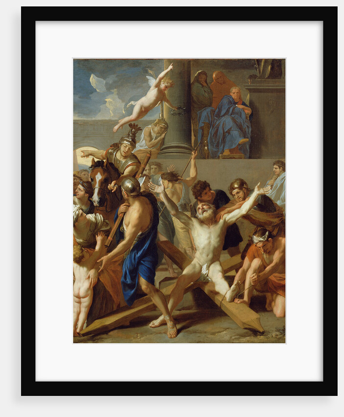 The Martyrdom of St. Andrew by Charles Le Brun