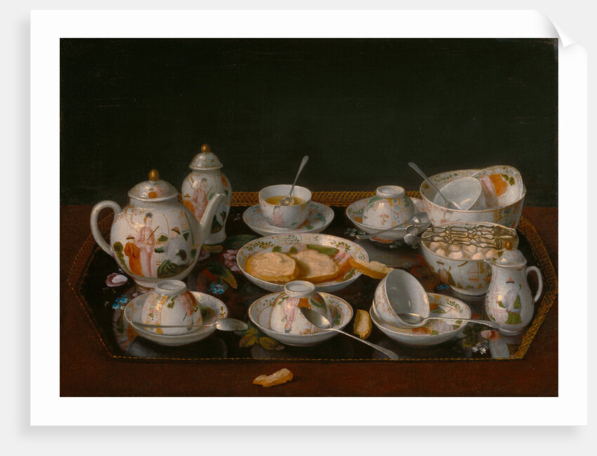 Still Life: Tea Set by Jean-Étienne Liotard