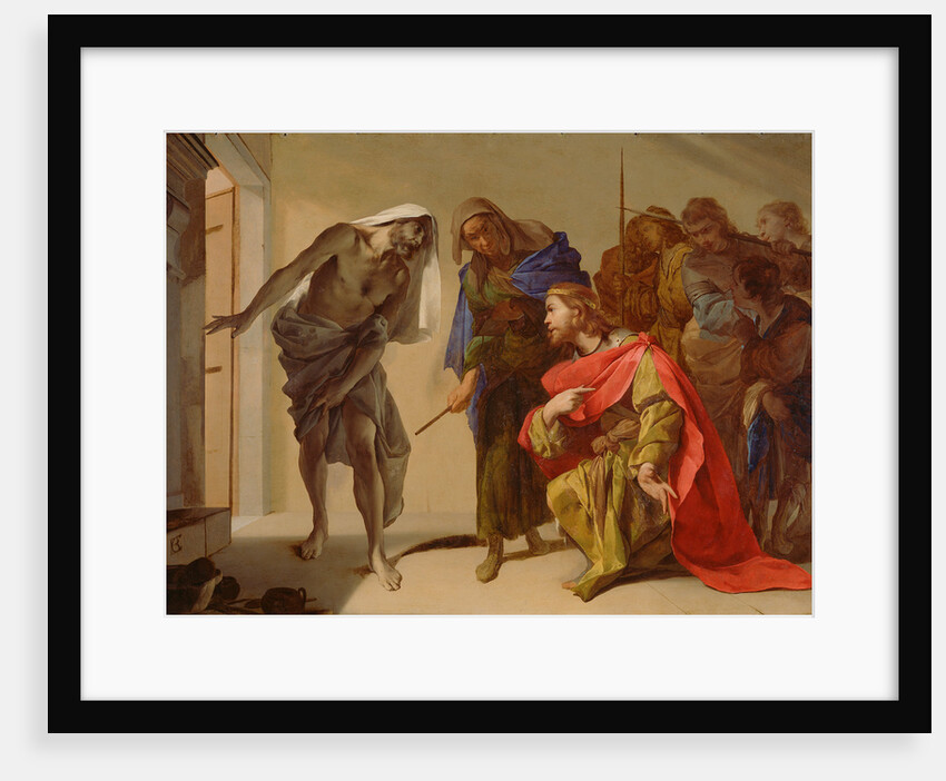 The Shade of Samuel Invoked by Saul by Bernardo Cavallino