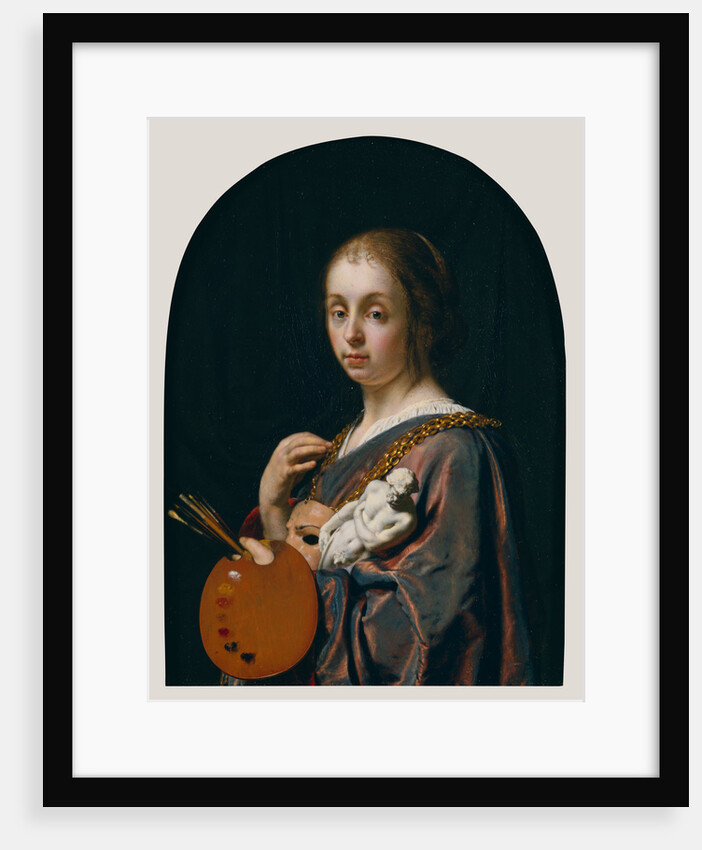 Pictura (An Allegory of Painting) by Frans van Mieris the Elder