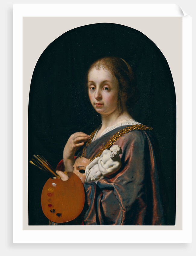 Pictura (An Allegory of Painting) by Frans van Mieris the Elder