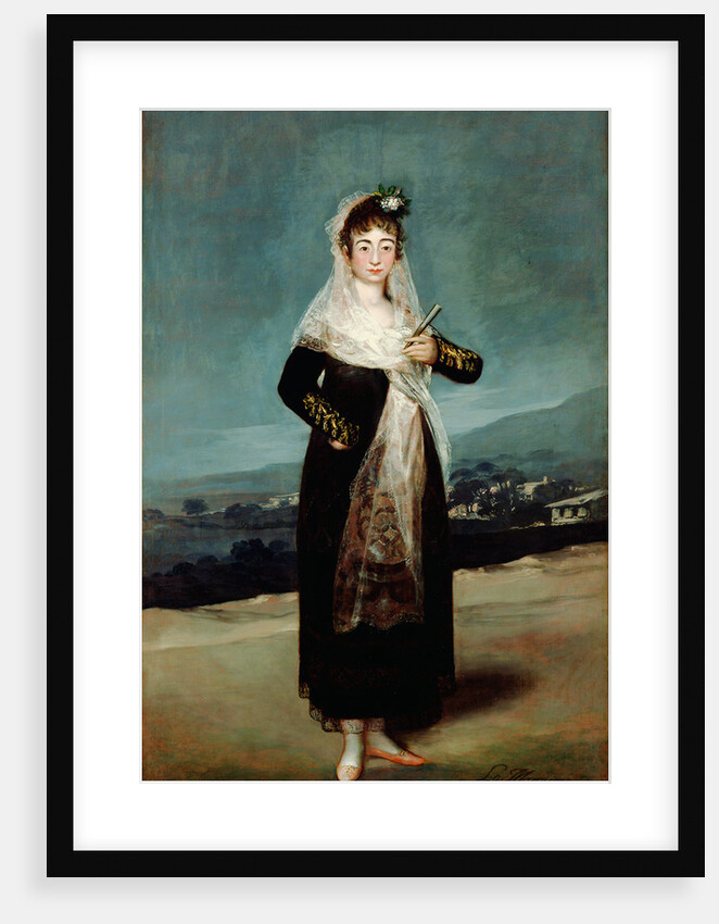 Portrait of the Marquesa de Santiago by Francisco José de Goya y Lucientes