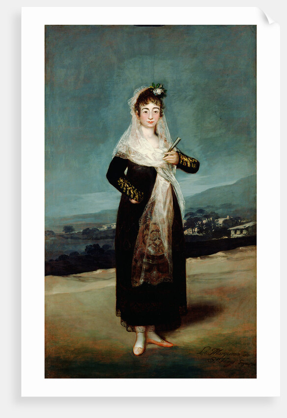 Portrait of the Marquesa de Santiago by Francisco José de Goya y Lucientes
