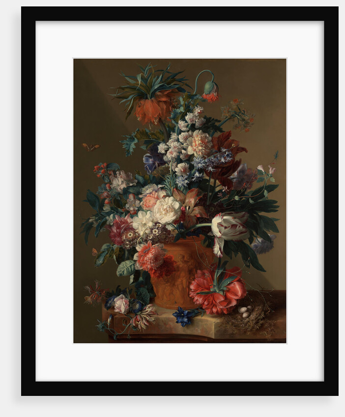 Vase of Flowers by Jan van Huysum