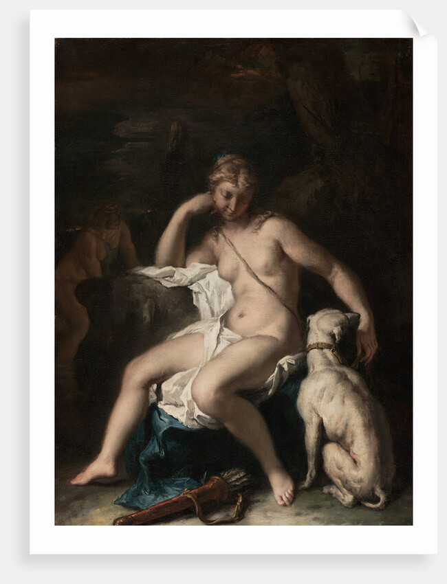 Diana and Her Dog by Sebastiano Ricci