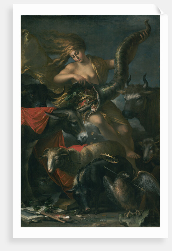 Allegory of Fortune by Salvator Rosa