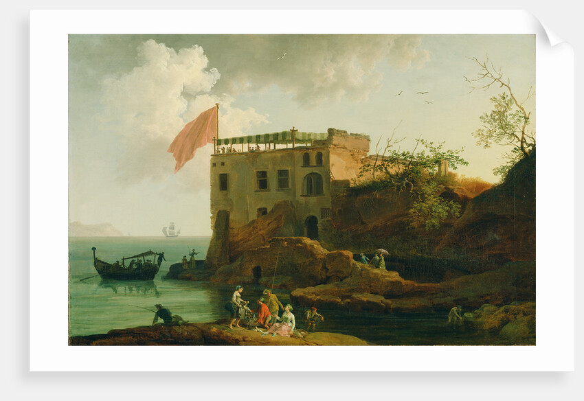 View of Gaiola by Pierre-Jacques Volaire