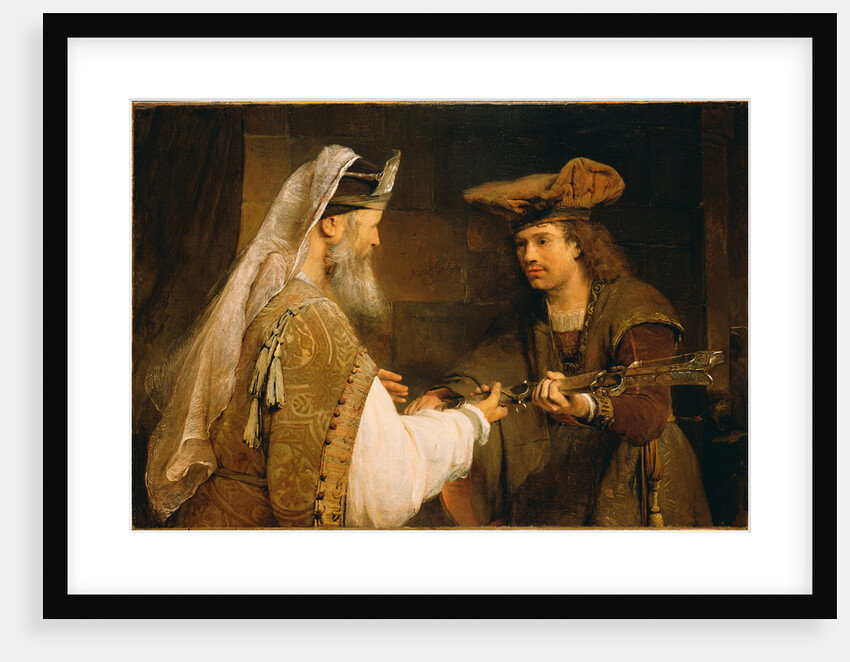 Ahimelech Giving the Sword of Goliath to David by Aert de Gelder