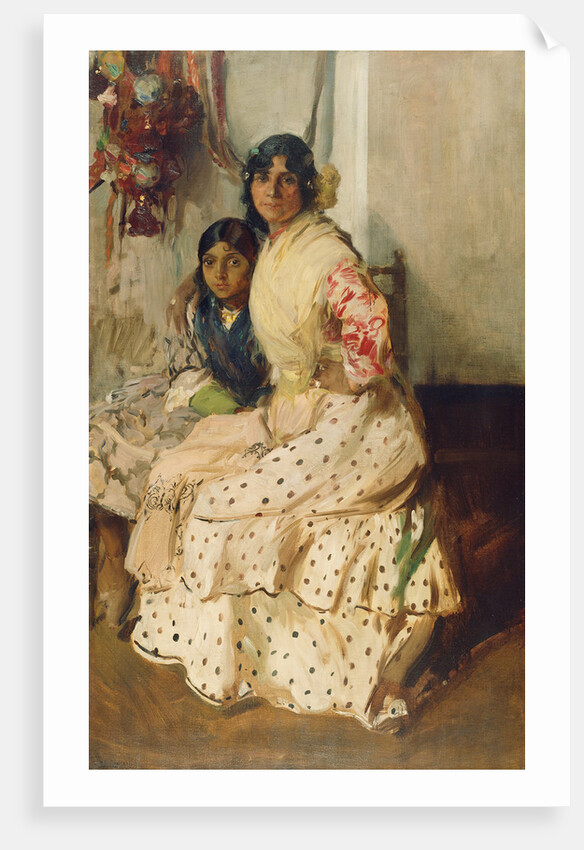 Pepilla the Gypsy and Her Daughter by Joaquin Sorolla y Bastida