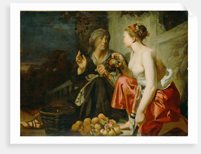Vertumnus and Pomona by Cesar van Everdingen