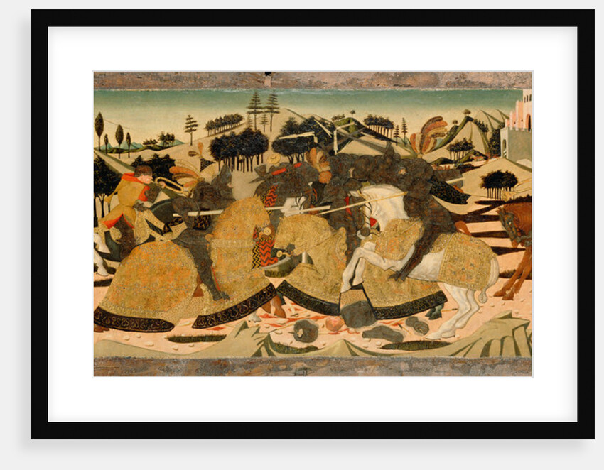 Battle Scene by Giovanni di Ser Giovanni Guidi