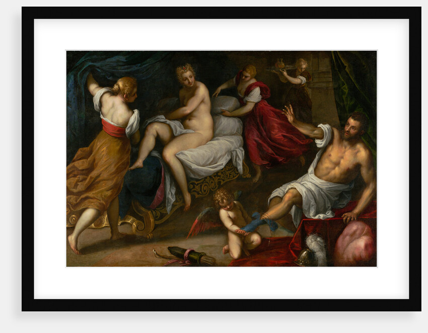 Venus and Mars by Palma il Giovane