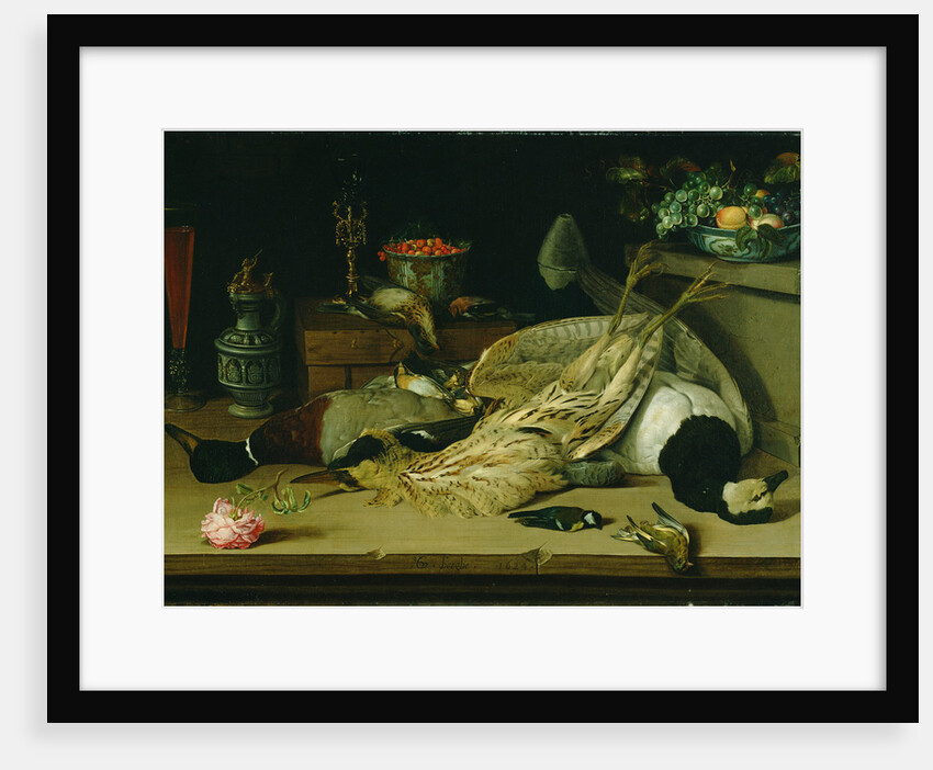 Still Life with Dead Birds by Christoffel van den Berghe