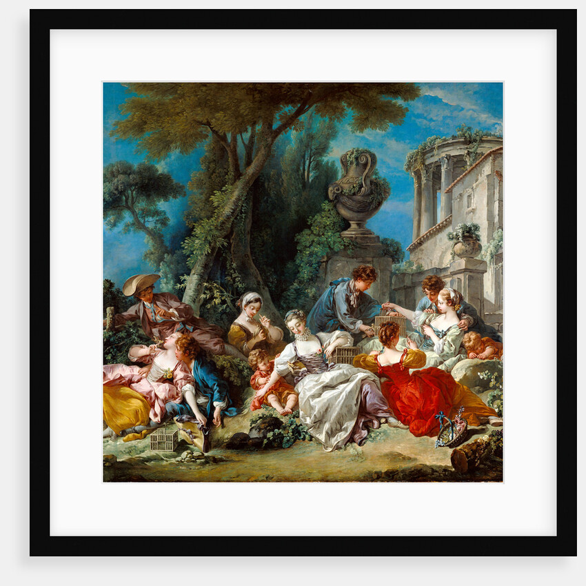 The Bird Catchers by François Boucher