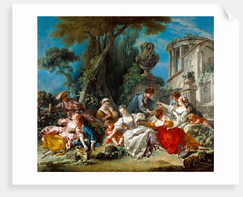 The Bird Catchers by François Boucher