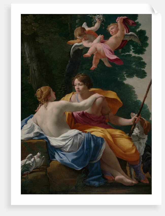 Venus and Adonis by Simon Vouet
