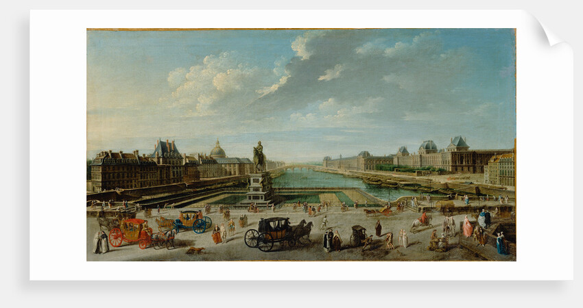 A View of Paris from the Pont Neuf by Jean-Baptiste Raguenet