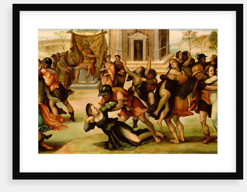 Rape of the Sabines by Girolamo del Pacchia