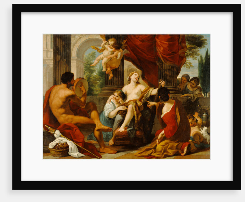 Hercules and Omphale by Luigi Garzi