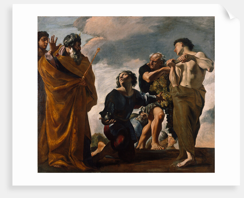 Moses and the Messengers from Canaan by Giovanni Lanfranco