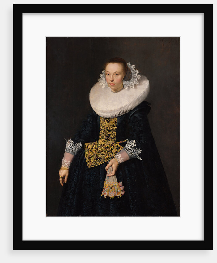 Portrait of a Young Woman by Nicolaes Eliasz. Pickenoy