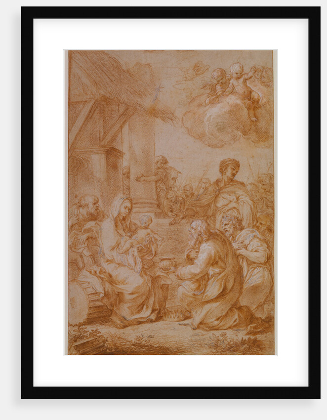 The Adoration of the Magi by Guillaume Courtois