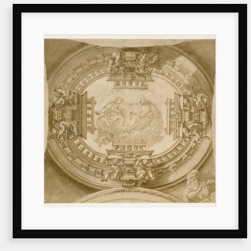Study for a Ceiling with the Virgin and Christ in Glory by Francisco Rizi