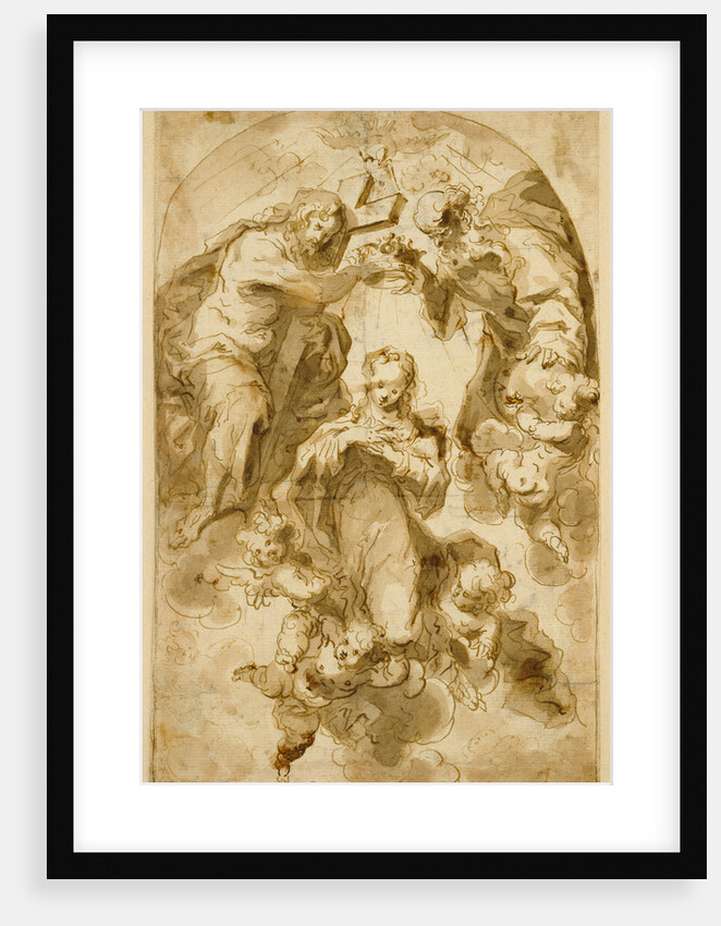 The Coronation of the Virgin by Francisco Ribalta
