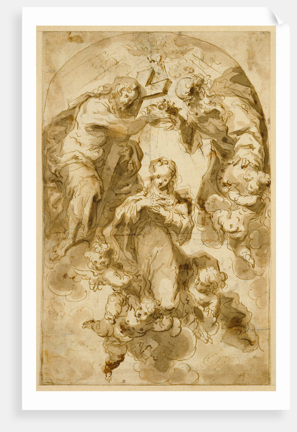 The Coronation of the Virgin by Francisco Ribalta