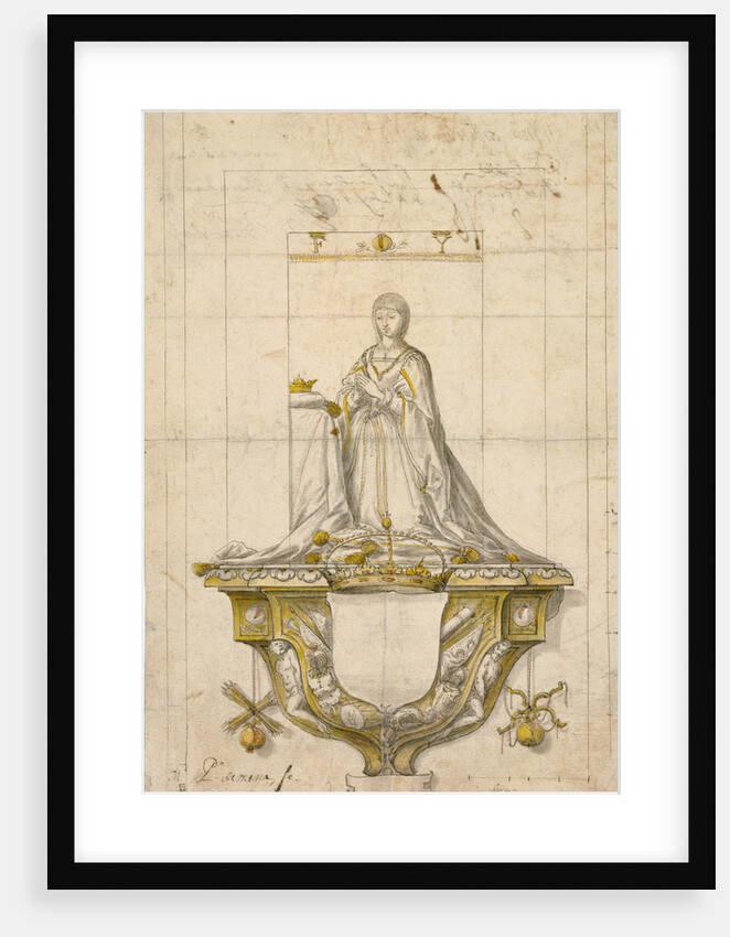 Study for a Statue of Queen Isabella by Pedro Mena y Medrano