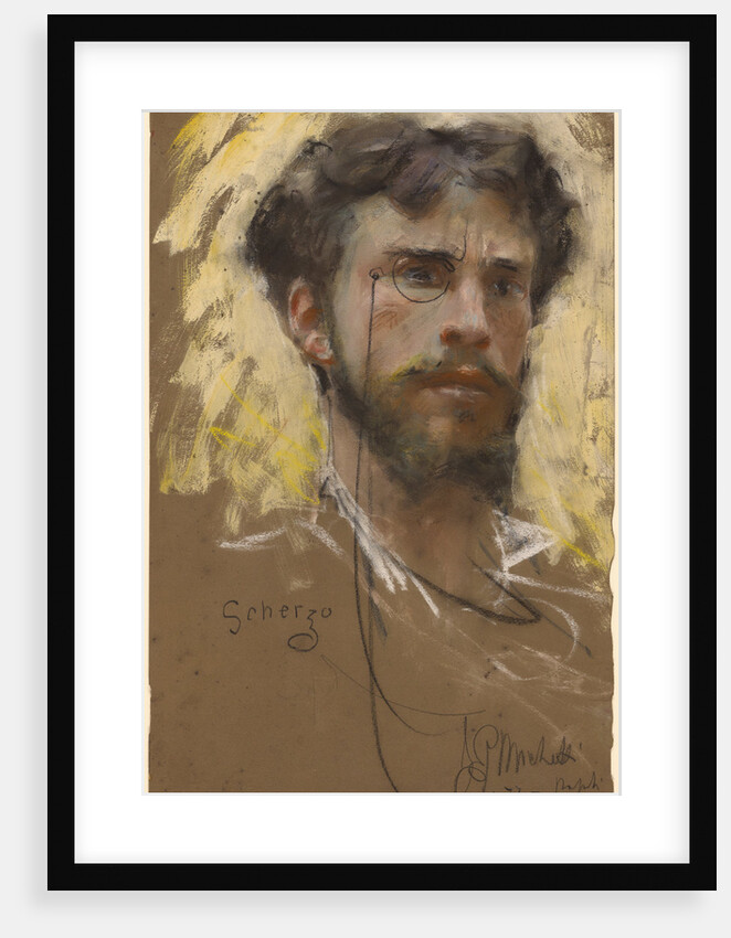 Self-Portrait by Francesco Paolo Michetti