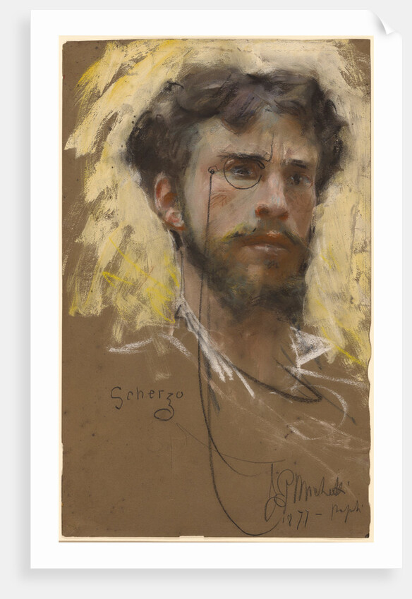 Self-Portrait by Francesco Paolo Michetti