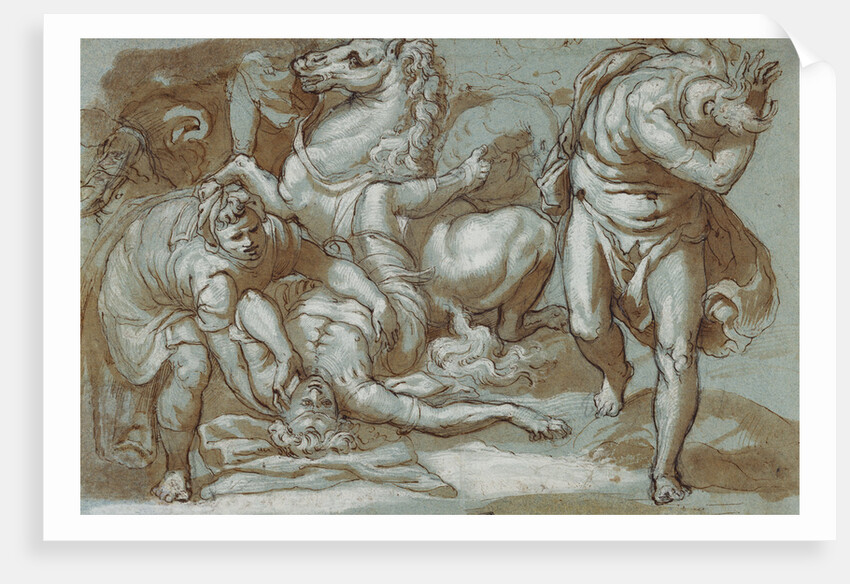 The Conversion of Saint Paul by Taddeo Zuccaro