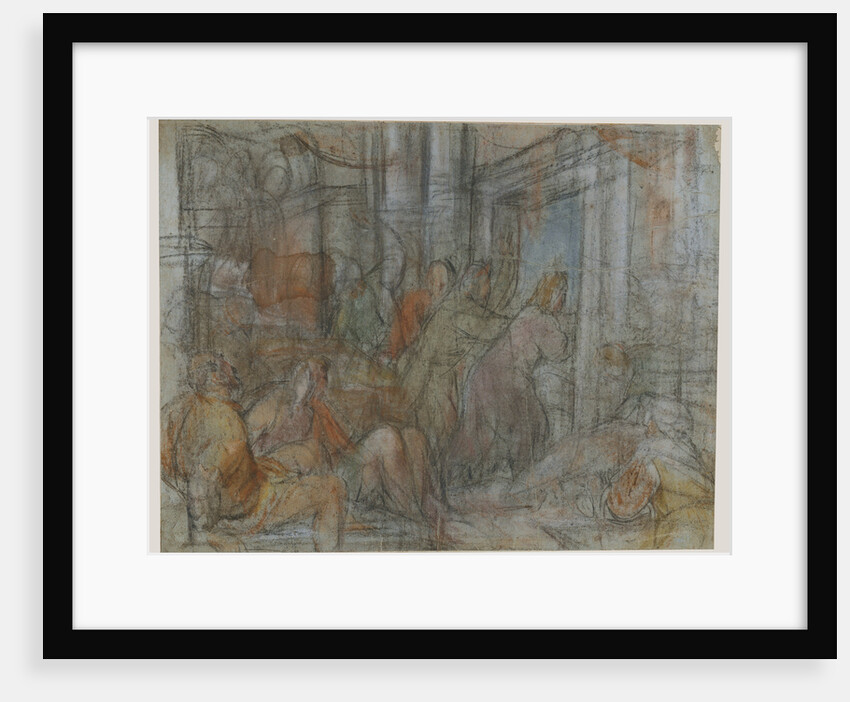 Christ Driving the Money Changers from the Temple by Jacopo Bassano