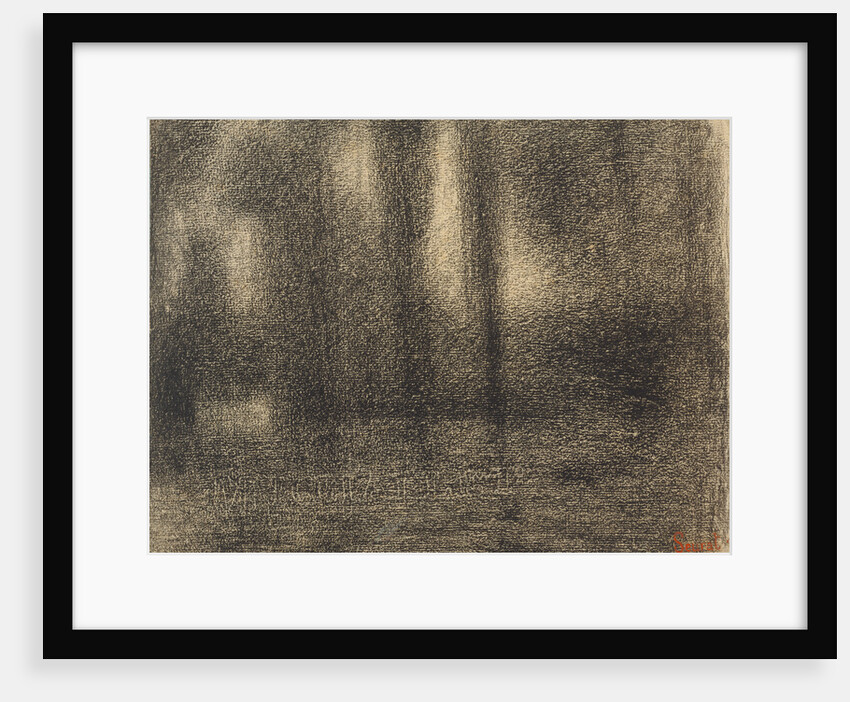 Poplars by Georges Seurat